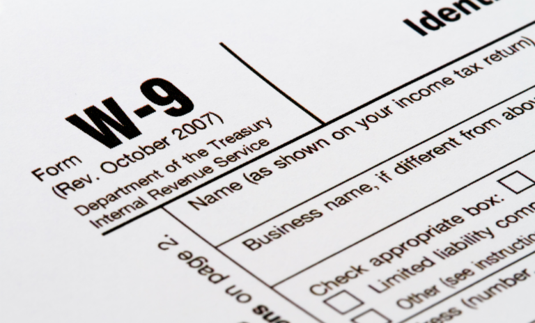 Why is My Bank Asking for a W-9 Form?